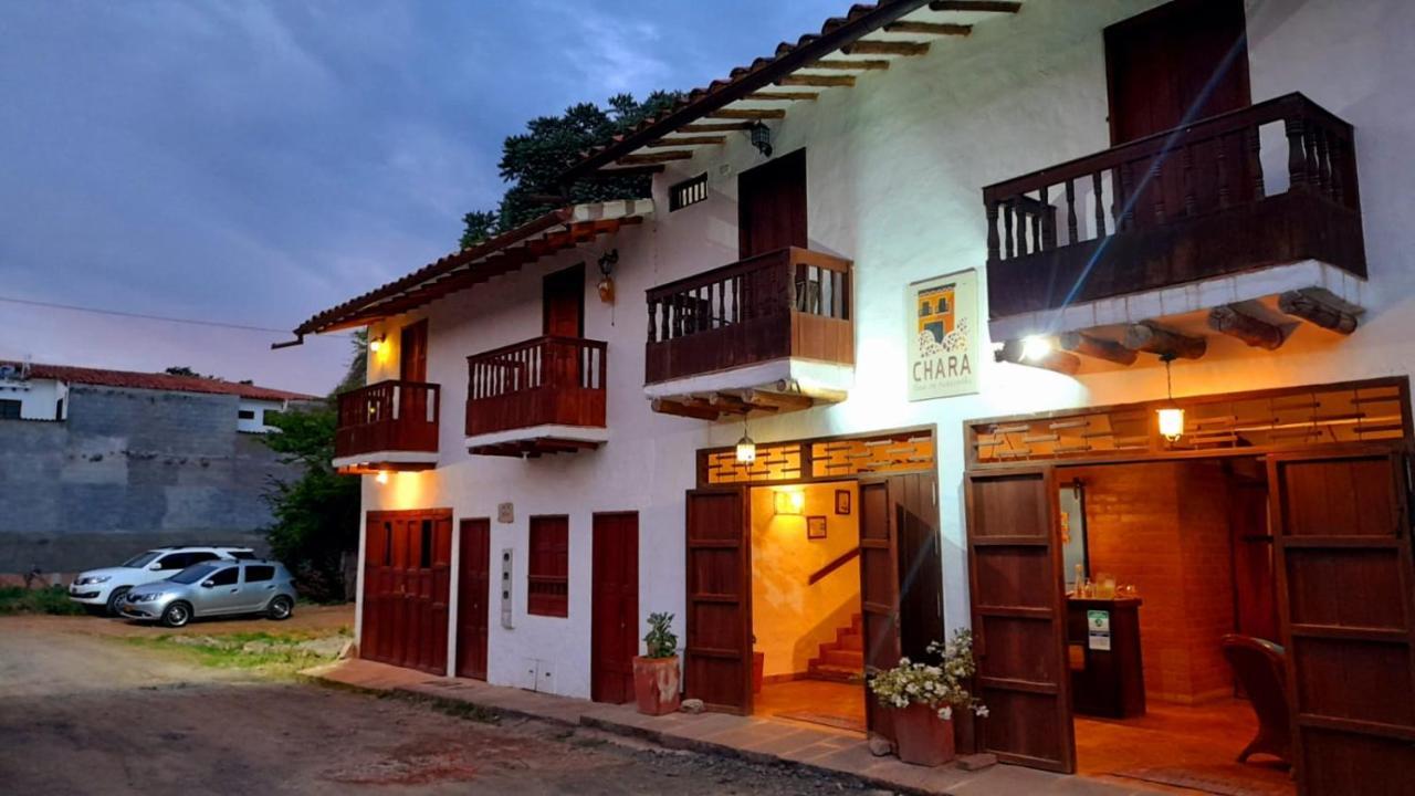 Hotel Casona Chara Barichara Exterior foto