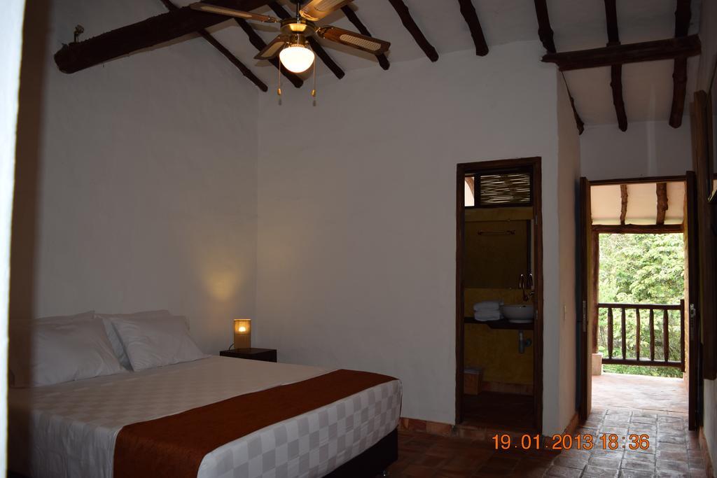 Hotel Casona Chara Barichara Zimmer foto